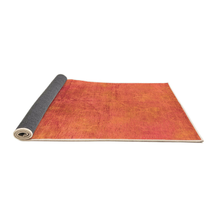 Sideview of Oriental Orange Industrial Rug, urb2153org