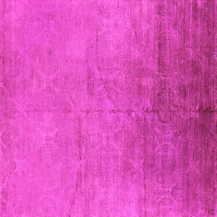 Square Oriental Pink Industrial Rug, urb2153pnk