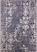 Machine Washable Industrial Modern Wisteria Purple Rug, wshurb2154