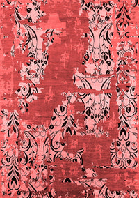 Oriental Red Industrial Rug, urb2154red