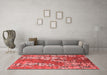 Industrial Red Washable Rugs