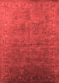 Oriental Red Industrial Rug, urb2155red