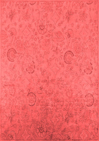 Oriental Red Industrial Rug, urb2156red