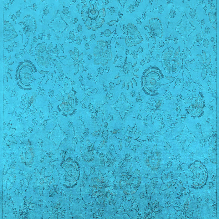 Oriental Light Blue Industrial Rug, urb2156lblu