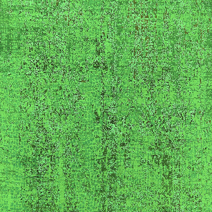 Machine Washable Oriental Green Industrial Area Rugs, wshurb2157grn