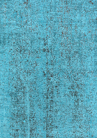 Oriental Light Blue Industrial Rug, urb2157lblu