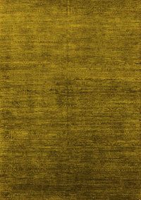 Oriental Yellow Industrial Rug, urb2158yw