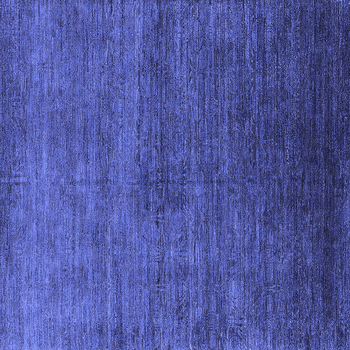Square Oriental Blue Industrial Rug, urb2158blu