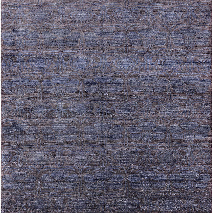 Mid-Century Modern Plum Purple Oriental Rug, urb2158