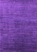Machine Washable Oriental Purple Industrial Area Rugs, wshurb2158pur