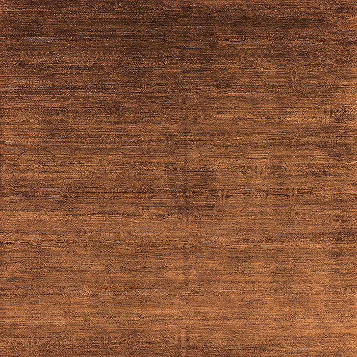 Square Oriental Orange Industrial Rug, urb2158org