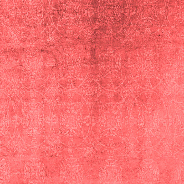 Machine Washable Oriental Red Industrial Rug, wshurb2159red