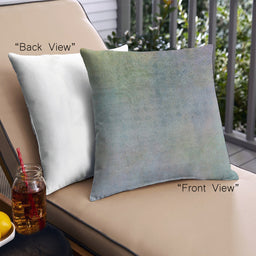 Front View of Mid-Century Modern Urban Square Dark Gray Throw Pillow, 18 inch by 18 inch, pwurb2159