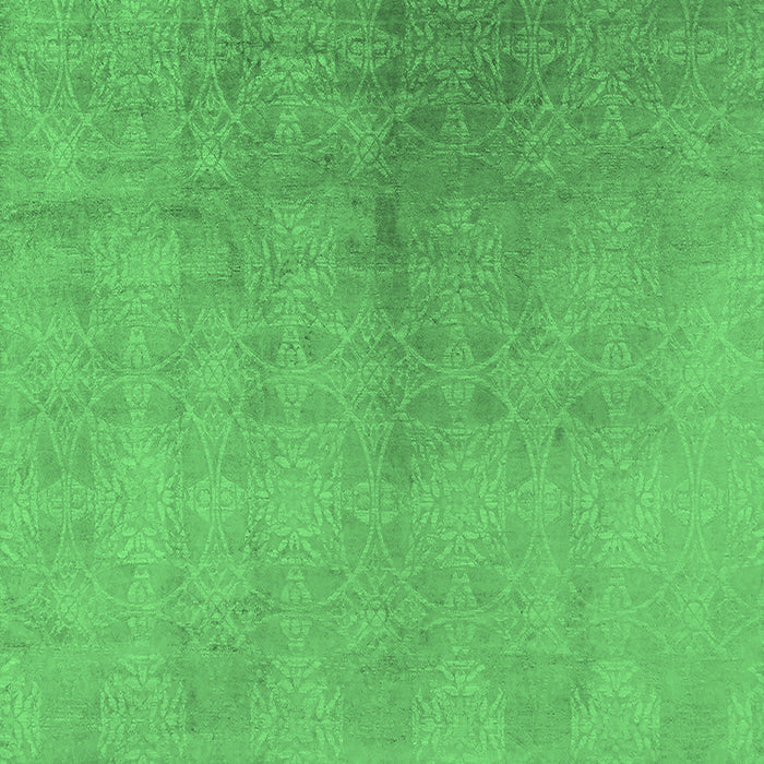 Oriental Emerald Green Industrial Rug, urb2159emgrn