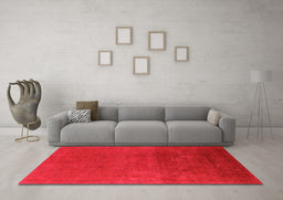 Machine Washable Oriental Orange Industrial Area Rugs in a Living Room, wshurb2160org