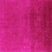 Square Oriental Pink Industrial Rug, urb2160pnk