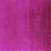 Square Oriental Purple Industrial Rug, urb2160pur