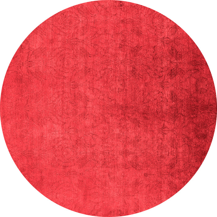 Machine Washable Oriental Red Industrial Rug, wshurb2161red