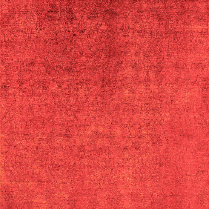 Machine Washable Oriental Orange Industrial Area Rugs, wshurb2161org