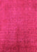 Machine Washable Oriental Pink Industrial Rug, wshurb2161pnk