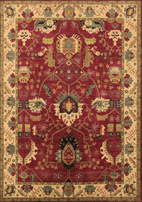 Oriental Brown Industrial Rug, urb2162brn