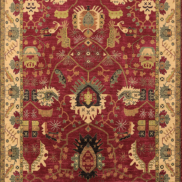 Oriental Brown Industrial Rug, urb2162brn
