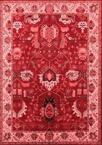 Oriental Red Industrial Rug, urb2162red