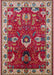 Mid-Century Modern Camel Brown Oriental Rug, urb2162