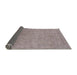 Sideview of Mid-Century Modern Silver Pink Oriental Rug, urb2163