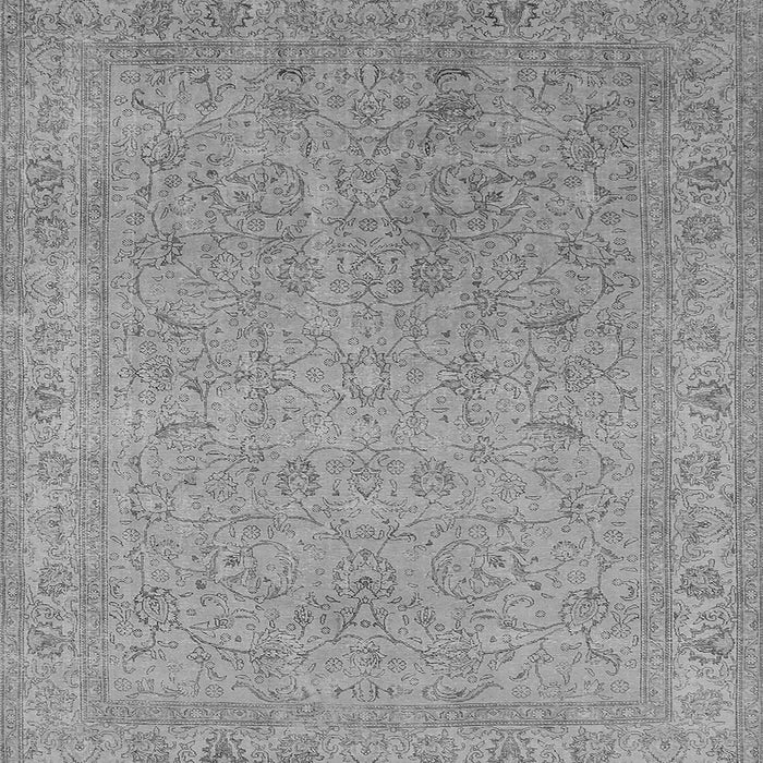 Square Oriental Gray Industrial Rug, urb2163gry