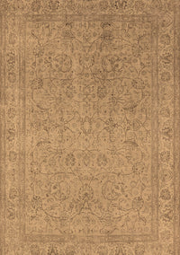 Oriental Brown Industrial Rug, urb2163brn