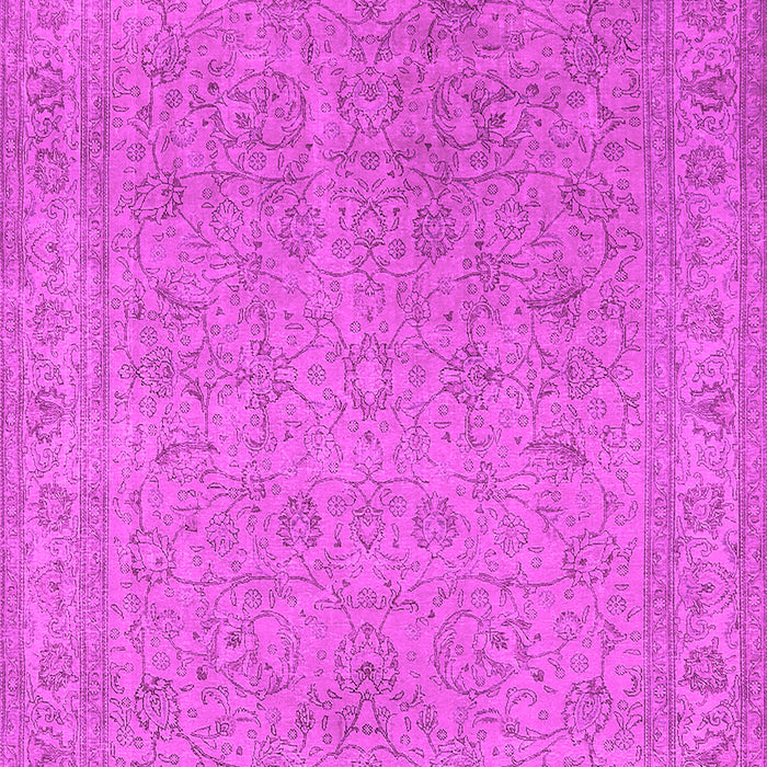 Machine Washable Oriental Pink Industrial Rug, wshurb2163pnk