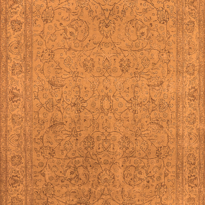 Oriental Orange Industrial Rug, urb2163org