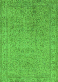 Oriental Green Industrial Rug, urb2163grn