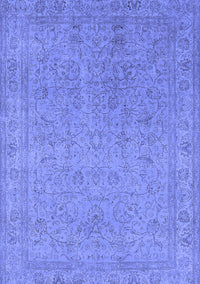 Oriental Blue Industrial Rug, urb2163blu