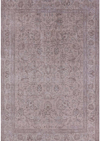 Machine Washable Industrial Modern Silver Pink Rug, wshurb2163