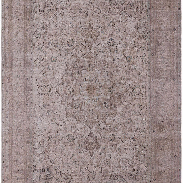 Machine Washable Industrial Modern Rose Dust Purple Rug, wshurb2164