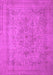 Oriental Pink Industrial Rug, urb2164pnk