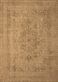 Oriental Brown Industrial Rug, urb2164brn