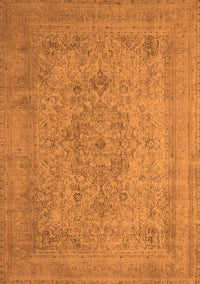 Oriental Orange Industrial Rug, urb2164org