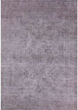 Machine Washable Industrial Modern Dark Gray Rug, wshurb2165