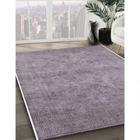 Mid-Century Modern Dark Gray Oriental Rug, urb2165