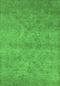 Oriental Green Industrial Rug, urb2165grn