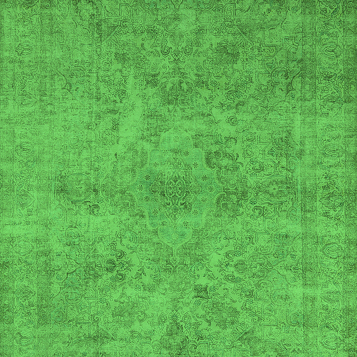 Oriental Green Industrial Rug, urb2165grn