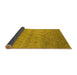 Sideview of Oriental Yellow Industrial Rug, urb2165yw