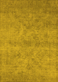 Oriental Yellow Industrial Rug, urb2165yw