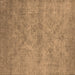 Square Oriental Brown Industrial Rug, urb2165brn