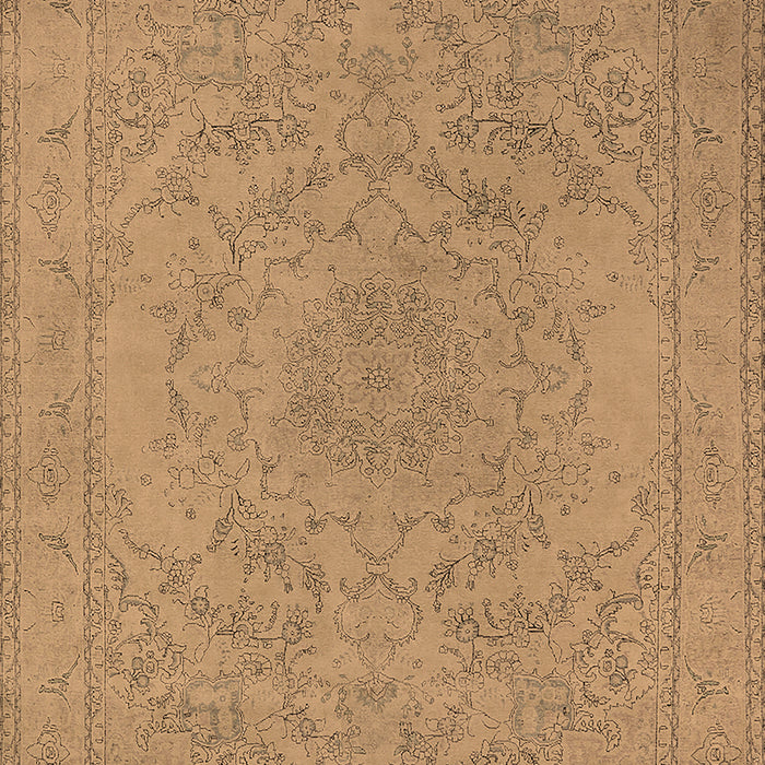 Oriental Brown Industrial Rug, urb2166brn