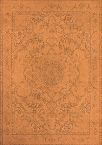 Oriental Orange Industrial Rug, urb2166org