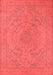 Oriental Red Industrial Area Rugs